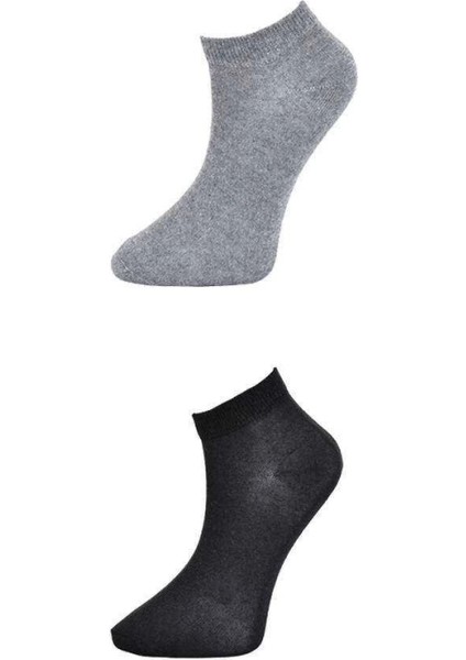 Siyah ve Gri Kadın Bilek Çorap 3 Çift fiyatları