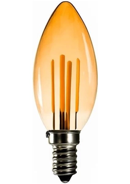 BR-AL05 400 Lümen 5W Amber E14 Rustik Ampul