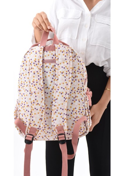 Gape Desenli Krinkıl Kumaş, Su Geçirmez Okul Sırt Çantası fırsatları