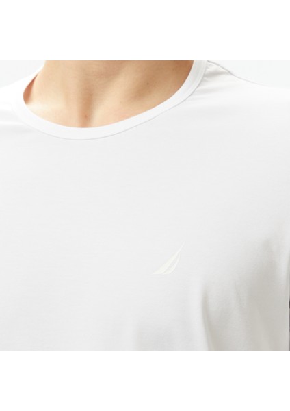 Erkek Beyaz Regular Fit T-Shirt V55009T.1BW indirimleri