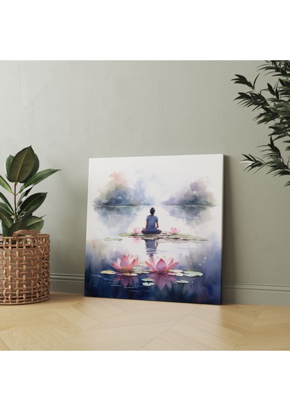 Modern Çiçek Desenli Kanvas Tablo - Oturma Odası Dekorasyonu Için Şık Bir Dokunuş fiyatları