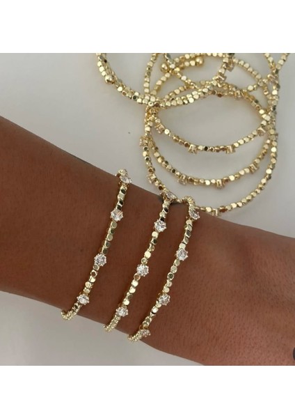 Küçük Yıldız Taşlı Bilezik