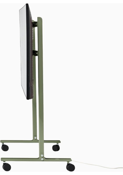 Straight Rollin Tv Standı 40–70", Tekerlekli & Mobil, Şık Siyah Tasarım modelleri