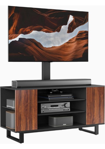 Tv Standı 32–70", Ayarlanabilir Yükseklik, ±25° Dönebilir, 40 kg