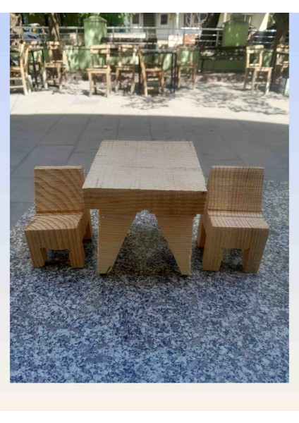 Arif Tezcan Ahşap Oyuncak Masa Sandalye fırsatları