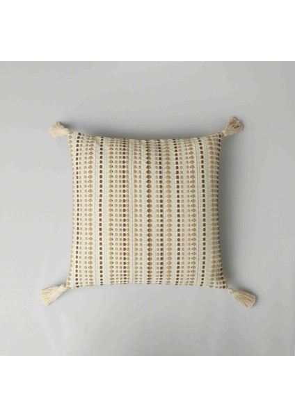 Remi Kırlent Kılıfı 45X45 cm Vizon