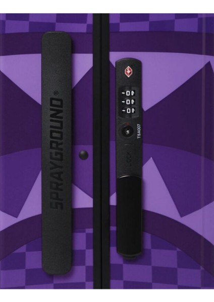 Purple Shark, Sharks In Paris El Valizi 22”, Dayanıklı & Hafif, Sınırlı Üretim fırsatları