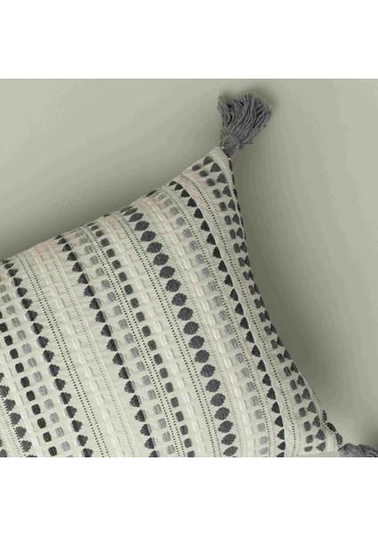 Remi Kırlent Kılıfı 30X50 cm Gri fiyatları