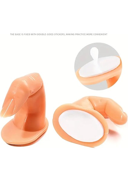 5’li Protez Tırnak Eğitim Parmağı – Manikür, Nail Art, Akrilik & Jel Çalışma Seti fırsatları