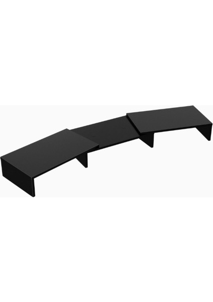 Çift Ahşap Monitör Standı, Ayarlanabilir & Döndürülebilir fırsatları