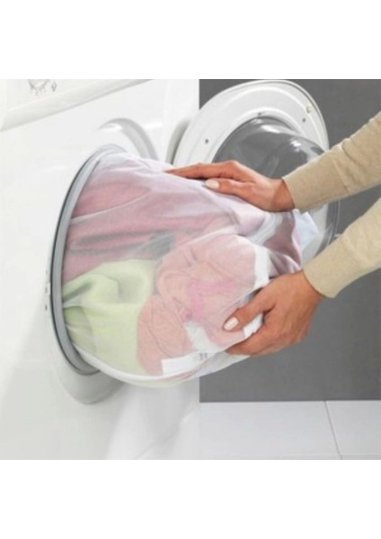 Büyük Boy File Çamaşır Torbası 80X100 cm | Hassas Yıkama Filesi | Yorgan, Perde, Nevresim Yıkama Torbası (4887) fırsatları