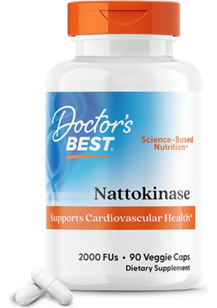 Doctor's Best Nattokinase - 2000 Fu 90 Veg Capsul.orj Usa Menşei. 4041