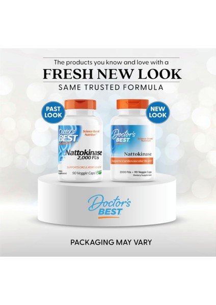 Doctor's Best Nattokinase - 2000 Fu 90 Veg Capsul.orj Usa Menşei. 4041 modelleri