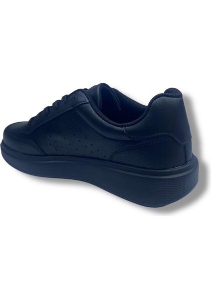 Günlük Kullanım Erkek Siyah Klasik Spor Ayakkabı fırsatları