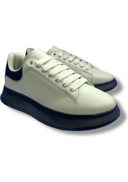 Andre Şeffaf Taban Anatomik Ayakkabı Bej Siyah