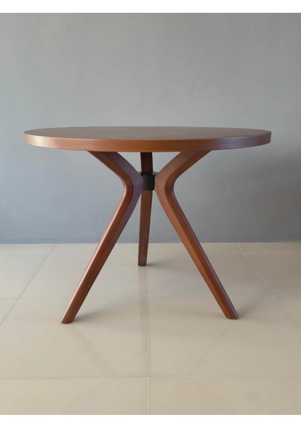 Trio Yuvarlak Masa Sabit Masa, Modern Tasarım, Farklı Renk Opsiyonları