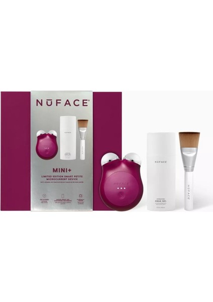 Mını+ Velvet Rose Akıllı Yüz Mikro Akım Cihazı Kompakt Tasarım, Işıldayan Cilt Etkisi