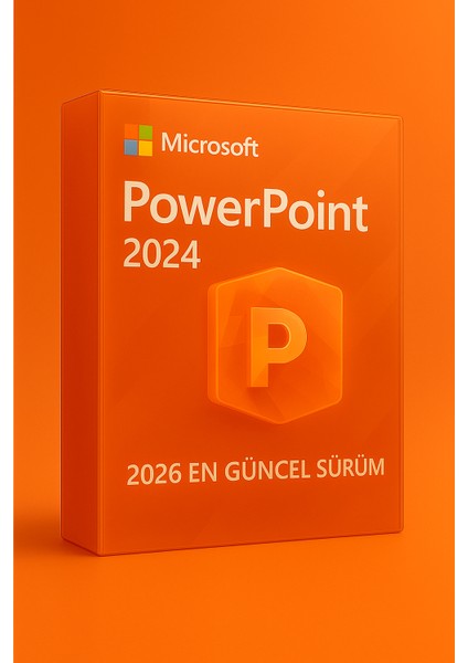Office Pro Plus 2024/2026 Orijinal Dijital Lisans – Güncel Sürüm, Ömür Boyu Aktivasyon, Güvenli Kullanım