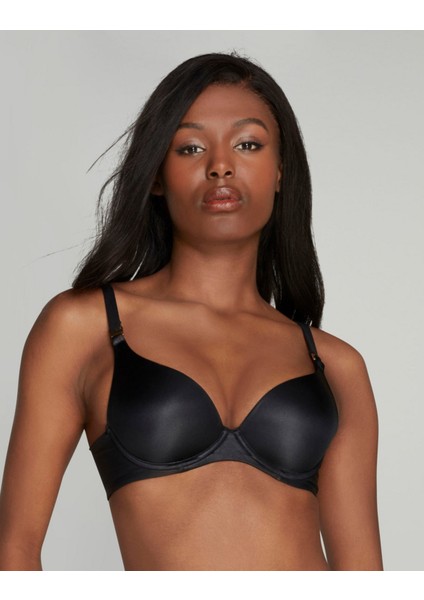 Paige Siyah Kalıplı Sütyen , Yüksek Destek, Konforlu, Italyan Mikrofiber, Yan Göğüs Desteği modelleri