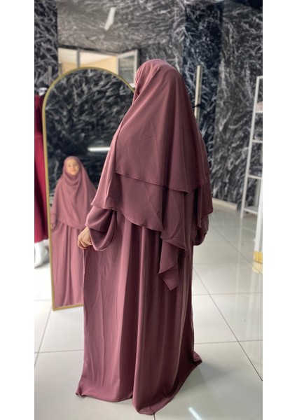 Açelya Takım Ferace Sufle Peçe 3 Parça modelleri