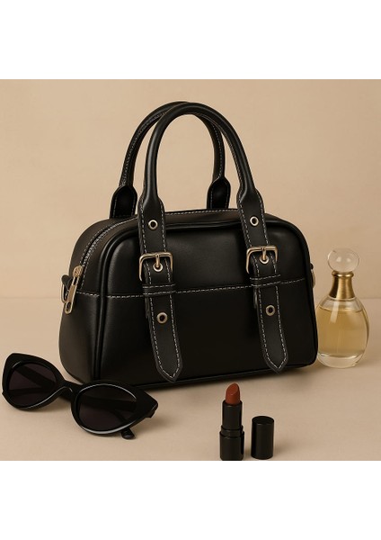 Kadın El Omuz Çantası Metal Detaylı fiyatları