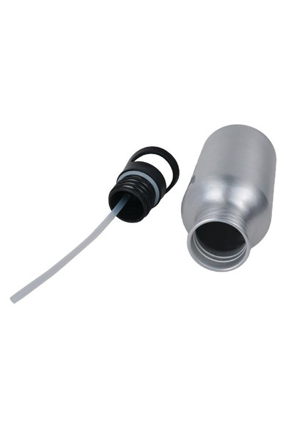 Minecarfttt Baskılı Pipetli Gümüş Metal Suluk - 600ML fiyatları