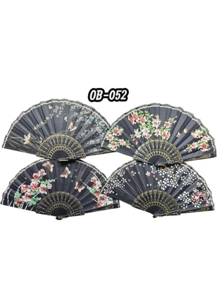 Plastik Kumaş Yelpaze 12'li Karışık fiyatları