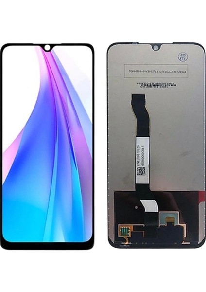 Xiaomi Uyumlu Redmi Note 8t LCD Ekran Dokunmatik Siyah Çıtasız Servis