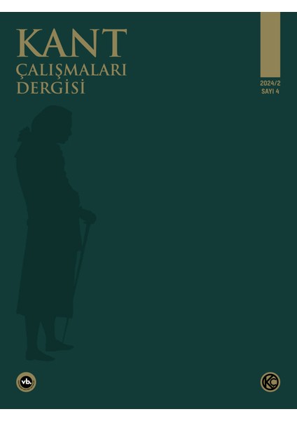 Kant Çalışmaları Dergisi Sayı: 4 - 2025