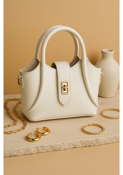 Kadın Mini Yavrulu El Omuz Çantası