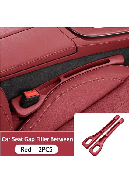 Yeni Nesil Esnek Telefon Cüzdan Anahtar Para Düşme Engelleyici Araç Koltuk Arası Düzenleyici Kırmızı