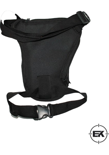 Özel Bölmeli Tactical Tabanca Taşımalı Bel ve Bacak Çantası – Siyah fırsatları