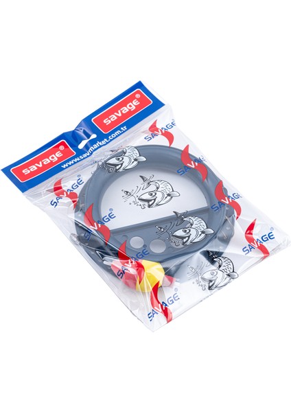 Sazan El Oltası Takımı - Büyük Kasnaklı - Savage - 3 Iğneli - Evalı fırsatları