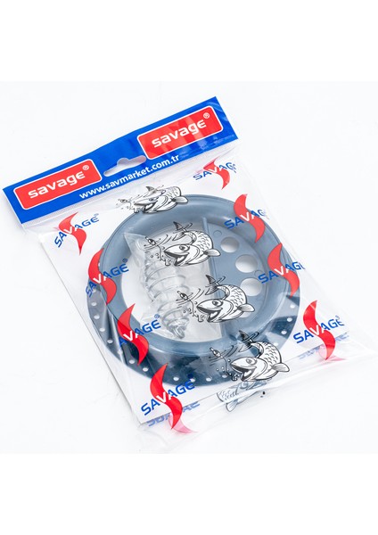 Sazan El Oltası Takımı - Büyük Kasnaklı - Savage - 4 Iğneli Yaylı modelleri