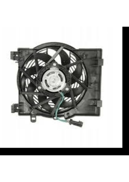 Opel Combo C Corsa 01 ve Sonrası Uyumlu Fan Motoru Davlumbazlı (315 Mm-2 Fıs-8 Kanat) 1341332 Wısco