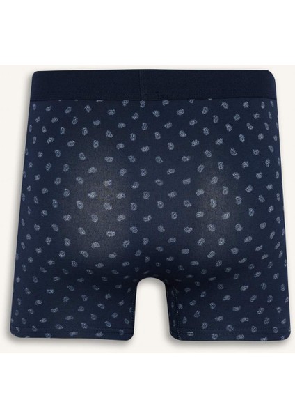 Regular Fit Desenli 3'lü Boxer modelleri