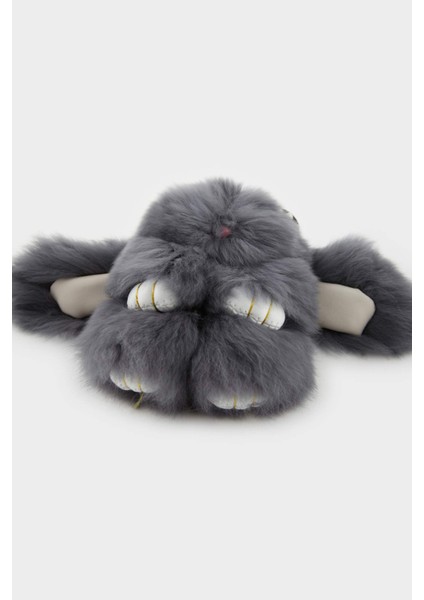 Kadın Gri Tavşan Charm Anahtarlık F6893AXNS fiyatları