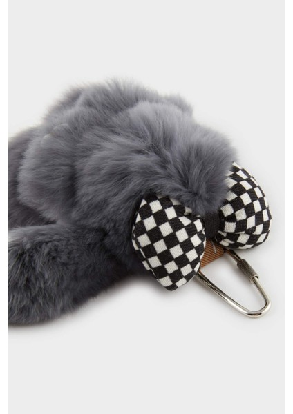 Kadın Gri Tavşan Charm Anahtarlık F6893AXNS modelleri