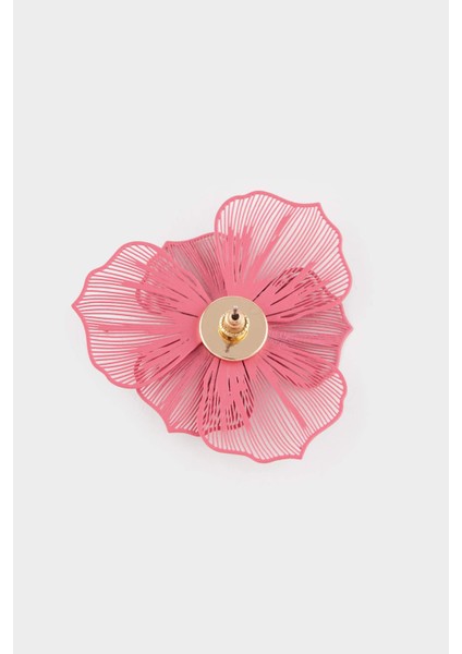 Kadın Pembe Çiçek Küpe F9972AXNS modelleri