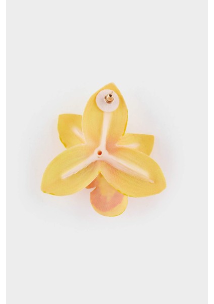 Kadın Sarı Çiçek Küpe F9971AXNS modelleri