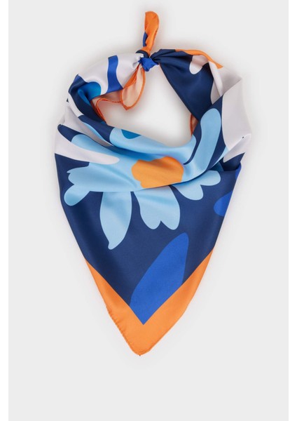 Kadın Desenli Fular G1574AX25WN