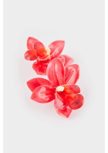 Kadın Kırmızı Çiçek Küpe F9973AXNS fiyatları