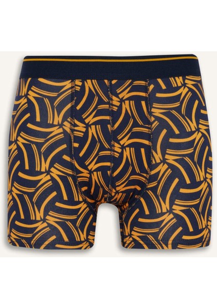 Regular Fit Baskılı 3'lü Boxer B0495AX25AU fiyatları