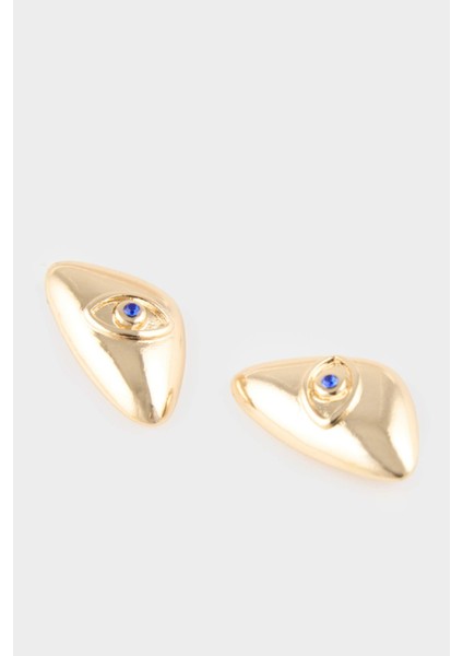 Kadın Nazar Temalı Gold Küpe G0176AXNS fiyatları