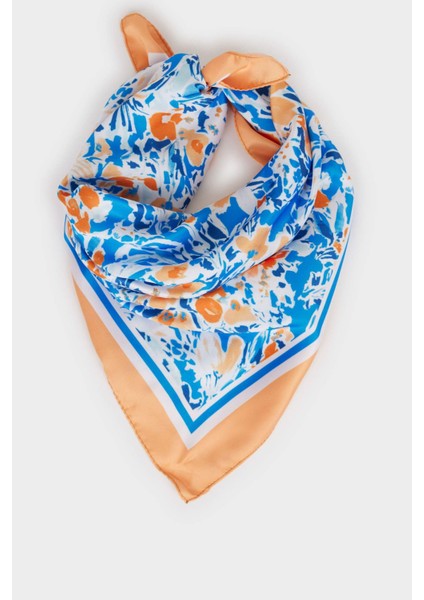 Kadın Desenli Fular G1573AX25WN