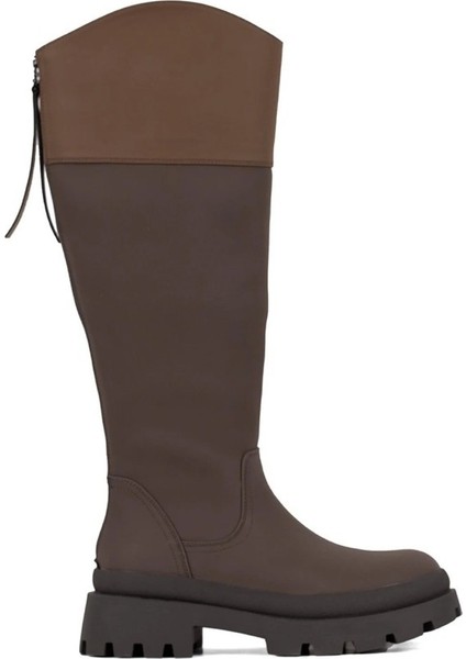 24K418 Koyu Haki Kadın Bot