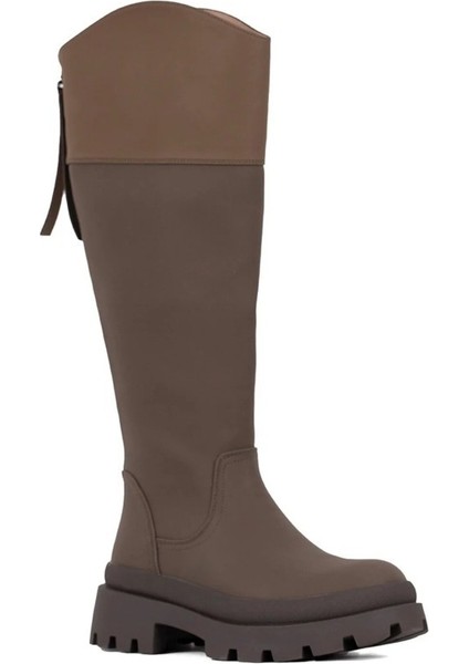 24K418 Koyu Haki Kadın Bot fiyatları