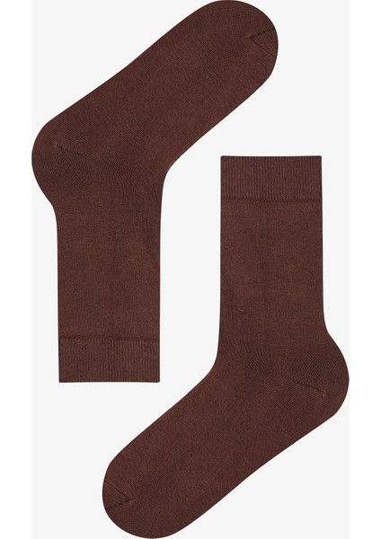 Açık Kahverengi Erkek Pamuklu 2'li Soket Çorap fiyatları