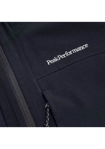 Ascent Softshell Kadın Siyah Kayak Ceketi