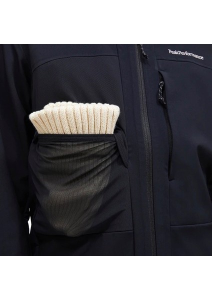 Ascent Softshell Kadın Siyah Kayak Ceketi